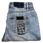 Ksubi  “Nine O Trashed” Distressed Jeans with Raw Hem Photo 1