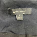 Ann Taylor New Women’s Black  Collarless Blazer Two-Button 8 V-neck Long sleeve Photo 2