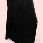 Liz Claiborne Vintage 90’s-Y2K black stretchy elastic waist mermaid whimsigoth maxi skirt Photo 0