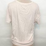 Victoria's Secret Victoria’s Secret Short Sleeve Floral Bling Pajama T Shirt light pink Photo 2