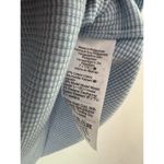 J.Crew NWOT  Vintage Rib Ruffle Boatneck Tank Top Blue Size XS Photo 4