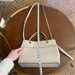 Kate Spade Jordyn medium chain handle tote bag beige with crossbody strap Photo 9