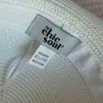 Chic Soul Large floppy bride theme beach or sun hat in white with gold writing. One size Photo 4