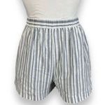 Commence Commense Navy and White Striped Shirt Photo 5