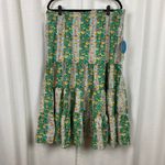 Target x Rhode Green Floral Cotton Two Piece Skirt&Crop Top Sz.XL NWT Photo 6