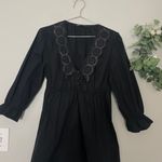 ZARA NWT  Poplin Flounce Dress Photo 7