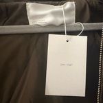 OAK AND FORT VEGAN LEATHER BOMBER JACKET Brown Photo 3