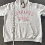 J. America Women’s Virginia Tech White College Hoodie Embroidered Size XL NEW Photo 5