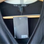 Rebel Sugar  Black Mini Wrap Dress Photo 2