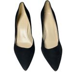 Marc Fisher Black Suede Pumps 8.5M Pointed Toe Stiletto Heel Classic Chic ( Photo 6