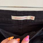 Levi's  Mid Length Shorts Women's Black Denim Cuffed Hem Size 30 4" inseam Photo 3