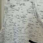 Mighty fine Gray and White Sleeveless Graphic Tee Tank Top Size Large Photo 3