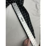 Talbots Womans Petite Long Sleeve Button Down Dress Shirt 8 P Black White Photo 6