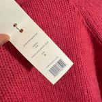 Tory Burch NWT  Jennifer Sweater Hibiscus Flower Cropped Fringe Turtleneck Medium Photo 2