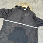 Dotti Women’s Swimwear Coverups Full Zip Hooded Tunic See Through in Black XL Photo 11