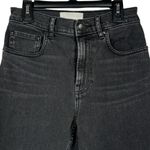 Everlane SZ 26 Crop Cheeky Jeans Hi-Rise Zip-Fly Pockets Whisker Gray/Black Wash Photo 1