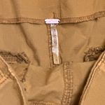 Free People  Yellow Mini Skirt Photo 1