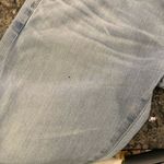 AG Adriano Goldschmied The Natalie Slim Straight Chambray Denim Jeans Size 28 Photo 4