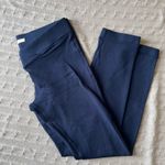 Active USA Women’s Navy Blue Ponte Leggings Sz L Photo 1