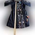 Blue Island NWT embroidered coverup - tunic -Dress Size M Photo 9