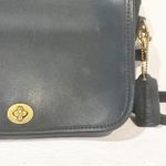Coach Vintage A9C-9755 Penny Black Leather Pocket Purse Shoulderbag Photo 1