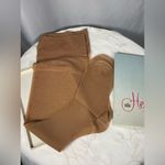 Women’s Heiress Fine Nylons Stockings Thigh High Seamless Honey Bisque 10 1/2 Tan Photo 2