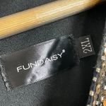 Fundaisy Flapper Dress NYE Beads Sequins Fringe Sz 2XL Great Gatsby 1920s Party Black Photo 7