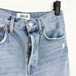 AGOLDE 90s Distressed Denim Short in Swapmeet Photo 2