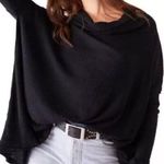 Free People Women’s Waffle Knit Turtleneck Top Size L Photo 4