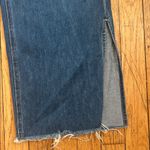 Evereve Slouchy High Rise Wide Leg Slit Jeans size 27 EUC Photo 2