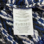 Anthropologie Sleeping on Snow Tajo Poncho Sweater Fringe Knit Blue One Size Photo 10