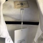 Black Label White Crop Denim Jacket Photo 3