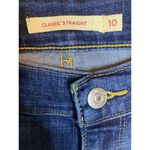 Levi's NWT Classic Straight Jeans 10 Short Denim Med Wash Sculpting High Rise Photo 2