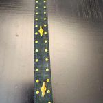 Green and Gold suede Studded Belt Photo 6
