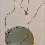 House of Harlow  starburst pendant long gold tone necklace Photo 3