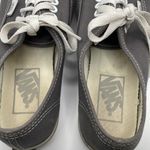 Vans  | Gray & White Low Profile Lace Up Sneakers | Men’s 4 Women’s 5.5 Photo 7