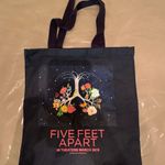 Q-tees Five Feet Apart Tote Bag Photo 0
