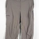 L.L. Bean Cropped Nylon Outdoor Pants Sz 16P Photo 0