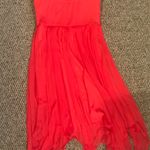 Sequin Hearts Coral Semi Formal Dress Photo 1