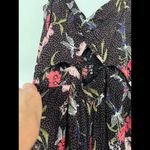 Urban Outfitters black floral Romper X-Small Photo 1