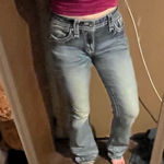 Rock Revival Women’s mid rise bootcut jeans size 26 Photo 0