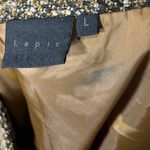 Lapis Women's Tweed Jacket and Skirt Set Size L Brown Black Textured Size L Photo 7