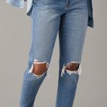 American Eagle Outfitters Ripped Mom Jean Photo 0