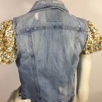 Levi's Levi’s Distressed Denim Vest Size S Photo 12