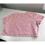 Adika  Pink Angel Energy Cropped T Shirt Top Womens Size Medium Photo 7
