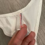 Free People NWOT Movement Walk It Talk It White Ruched Crop Tank size Small Photo 4