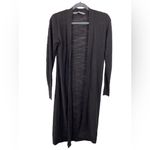 Athleta Maven Long Wrap Size XXS in Shale Gray Cardigan Photo 1