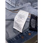 Madewell Jean Jacket Women’s Oversized Small Distressed Blue Trucker Denim EUC Photo 11