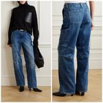 L'Agence NWT L’AGENCE Brooklyn High-Rise Straight-Leg Cargo Jeans Size 28 Photo 1