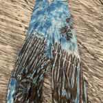 Kathmandu Imports Blue Tie-Dye Halter Jumpsuit One size fits S-XL By Kathmandu  Photo 1